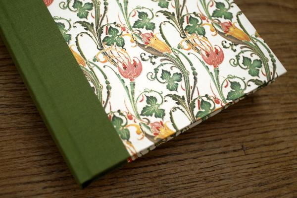 Magical book for thoughts, notes in Italian design